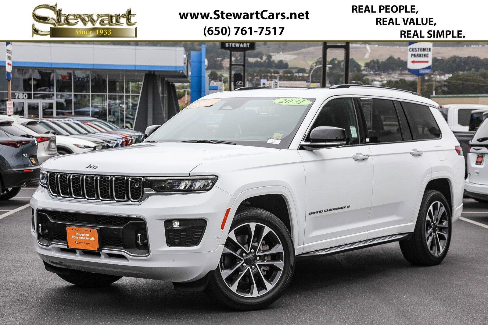 2021 Jeep Grand Cherokee L Vehicle Photo in COLMA, CA 94014-3284