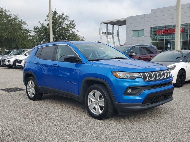 Used 2022 Jeep Compass Latitude with VIN 3C4NJCBB4NT139500 for sale in Clermont, FL