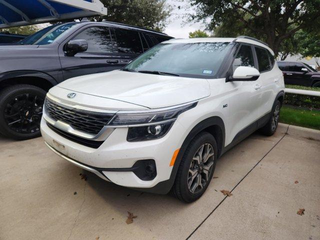 Used 2021 Kia Seltos EX with VIN KNDERCAA7M7149586 for sale in Grapevine, TX