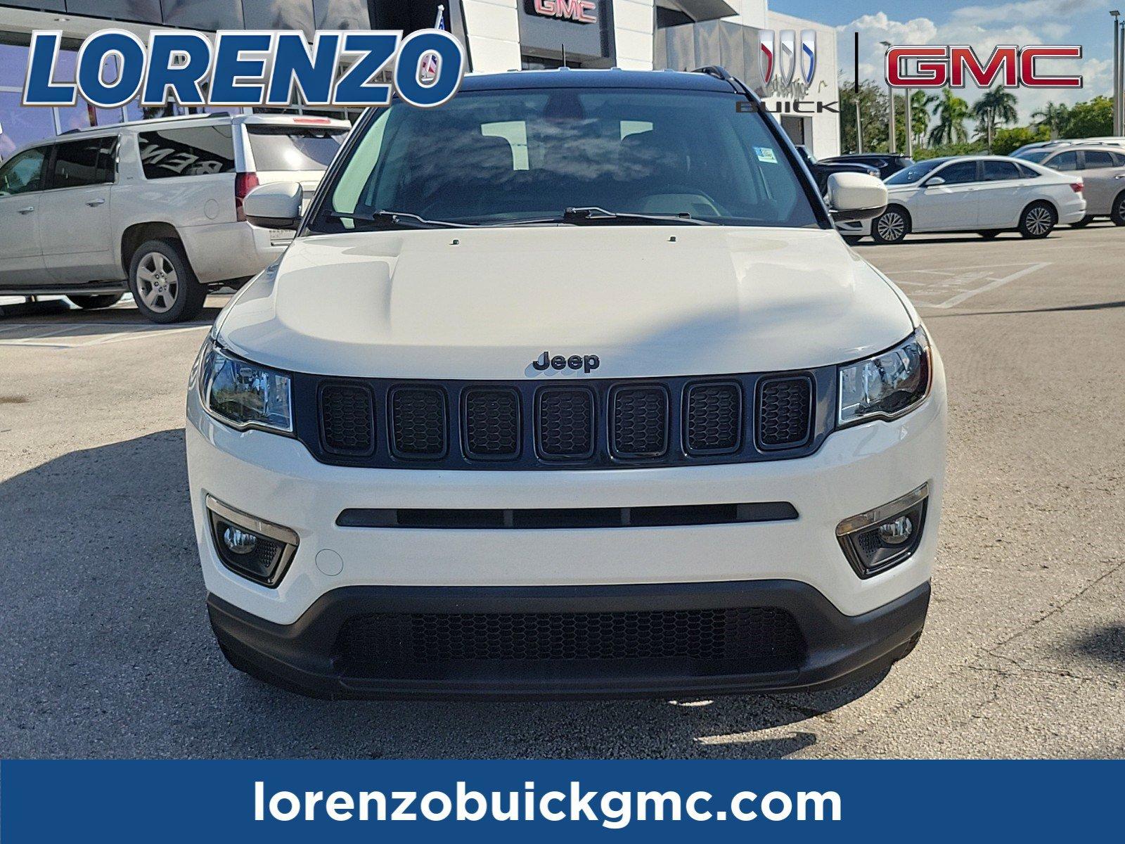 Used 2018 Jeep Compass Altitude with VIN 3C4NJCBB6JT304831 for sale in Homestead, FL