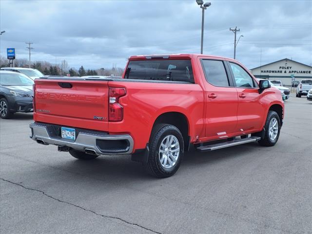 Certified 2021 Chevrolet Silverado 1500 LT with VIN 3GCUYDED7MG187655 for sale in Foley, Minnesota