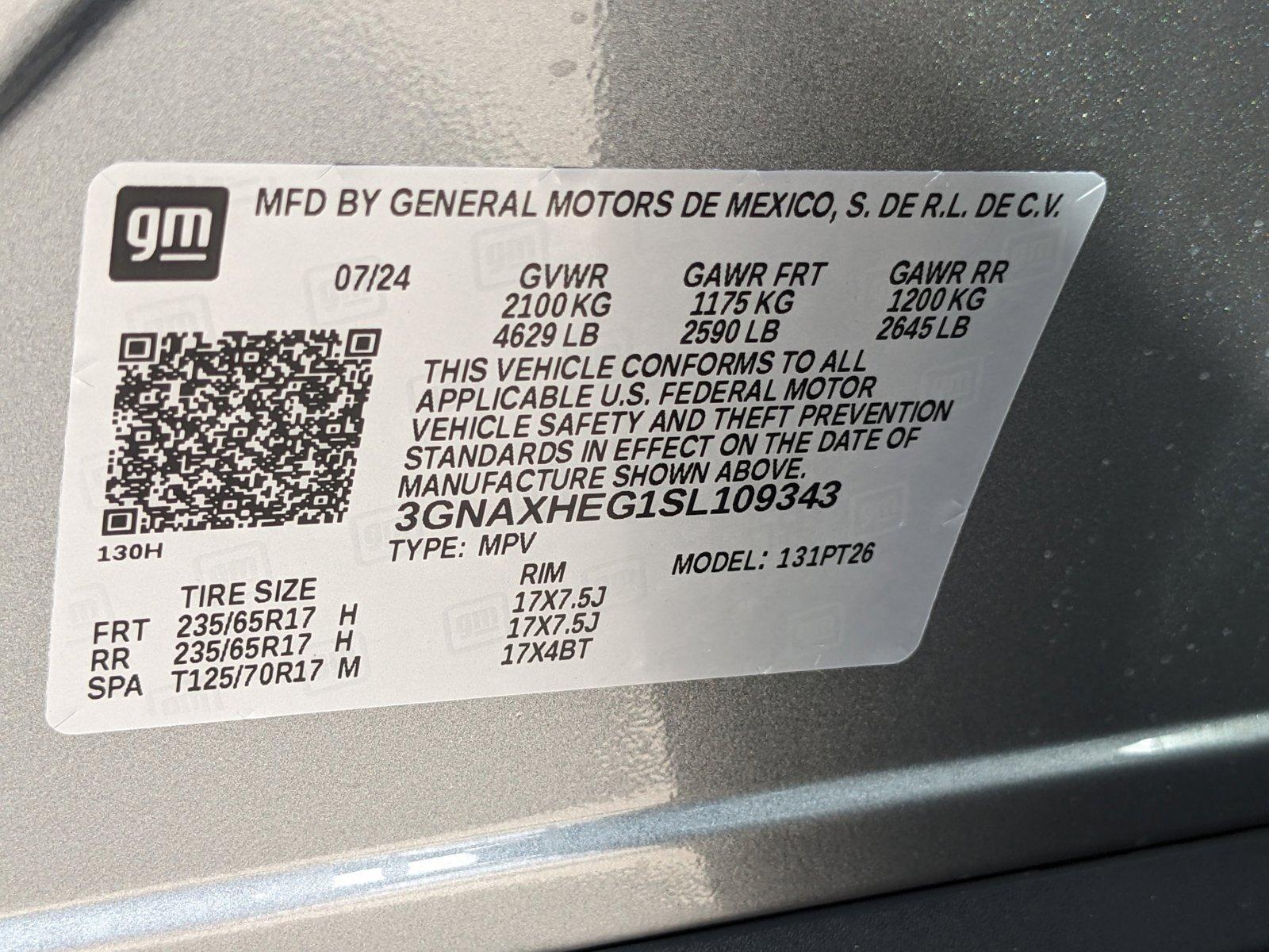 2025 Chevrolet Equinox Vehicle Photo in MIAMI, FL 33172-3015