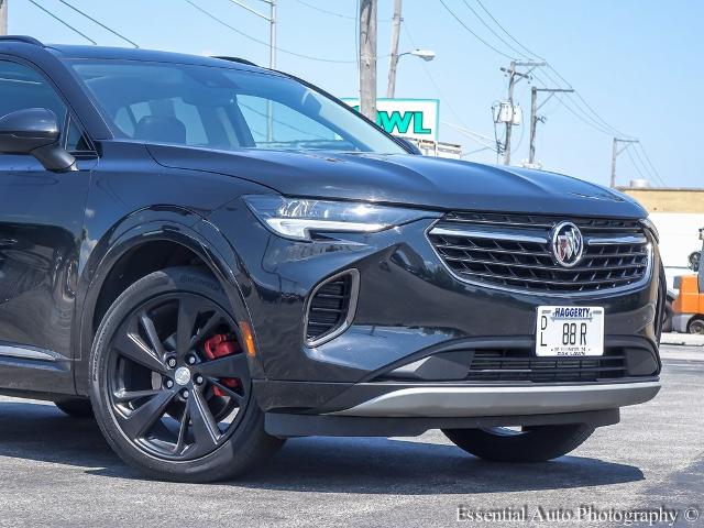 Certified 2021 Buick Envision Essence with VIN LRBFZNR4XMD077281 for sale in Oak Lawn, IL