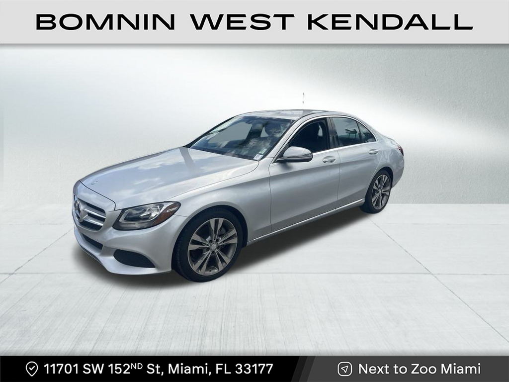 Used 2016 Mercedes-Benz C-Class C300 with VIN 55SWF4JB9GU167550 for sale in Miami, FL