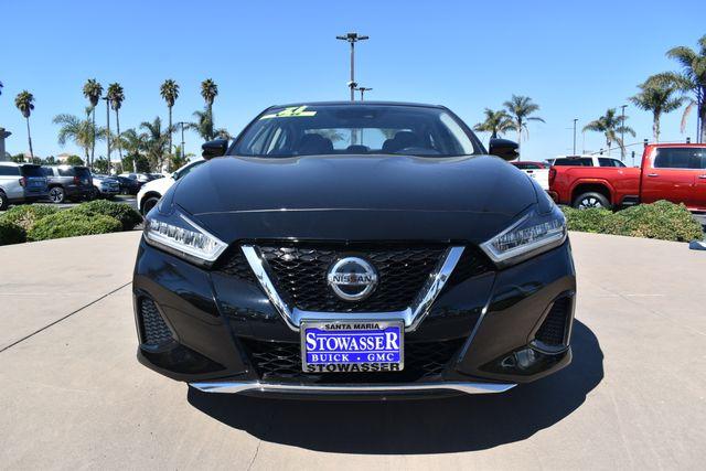 Used 2021 Nissan Maxima SV with VIN 1N4AA6CVXMC514086 for sale in Santa Maria, CA