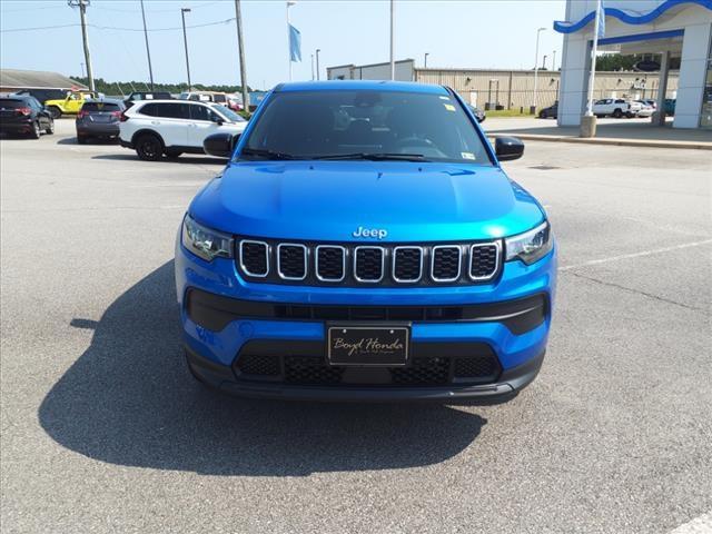 Used 2024 Jeep Compass Sport with VIN 3C4NJDAN9RT124689 for sale in South Hill, VA