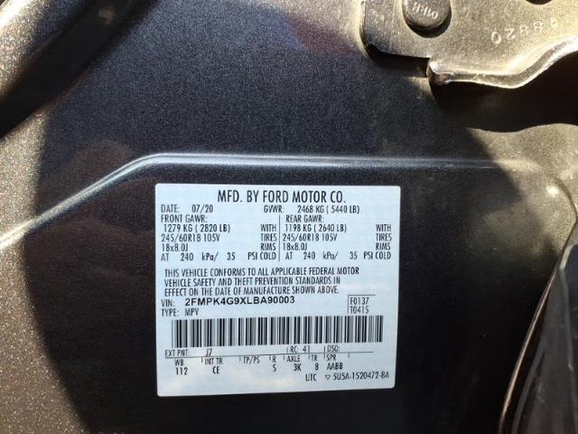 2020 Ford Edge Vehicle Photo in Oshkosh, WI 54904