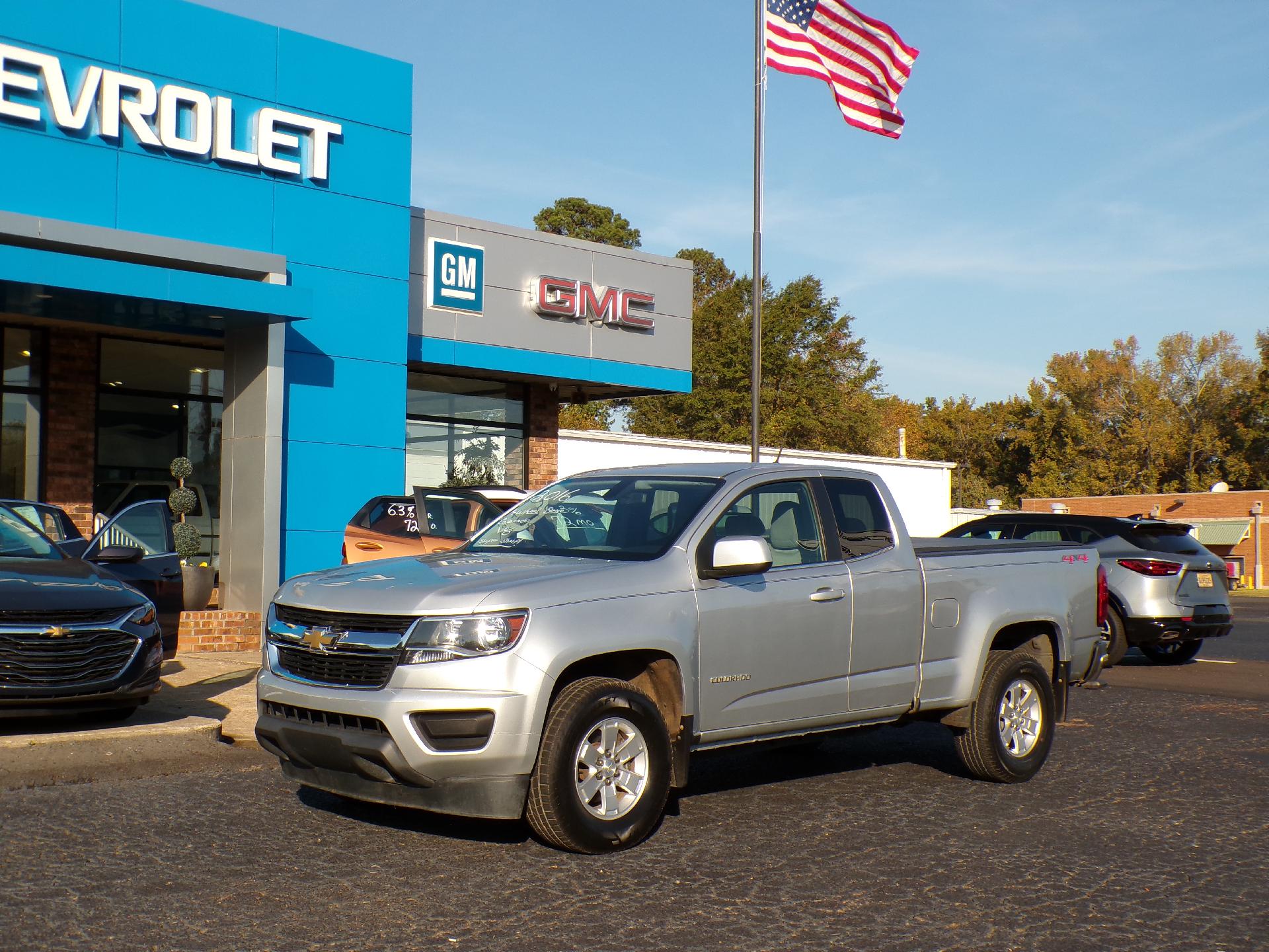 Used 2016 Chevrolet Colorado Work Truck with VIN 1GCHTBE32G1124462 for sale in Springhill, LA