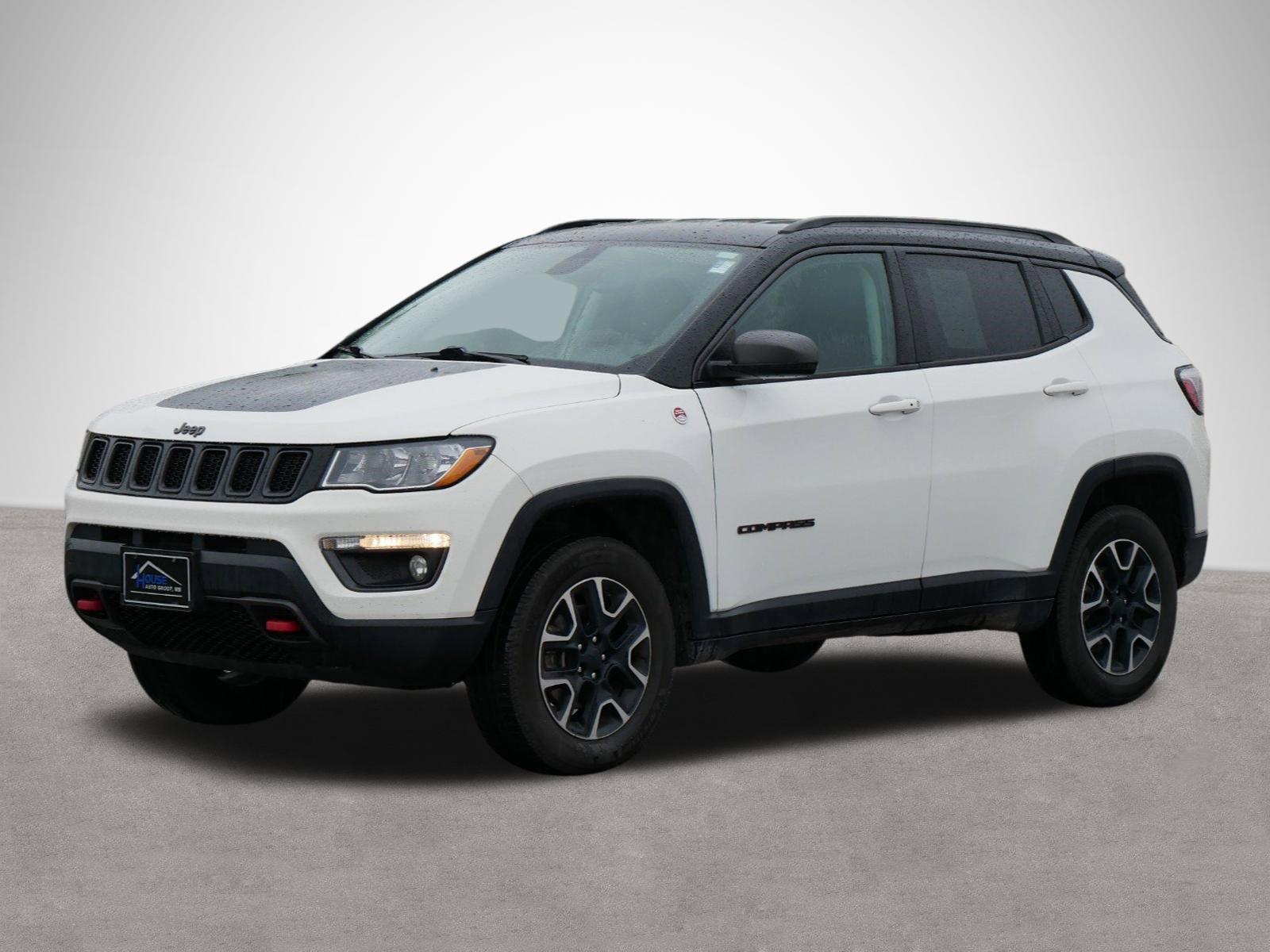 Used 2020 Jeep Compass Trailhawk with VIN 3C4NJDDB1LT157520 for sale in Red Wing, MN