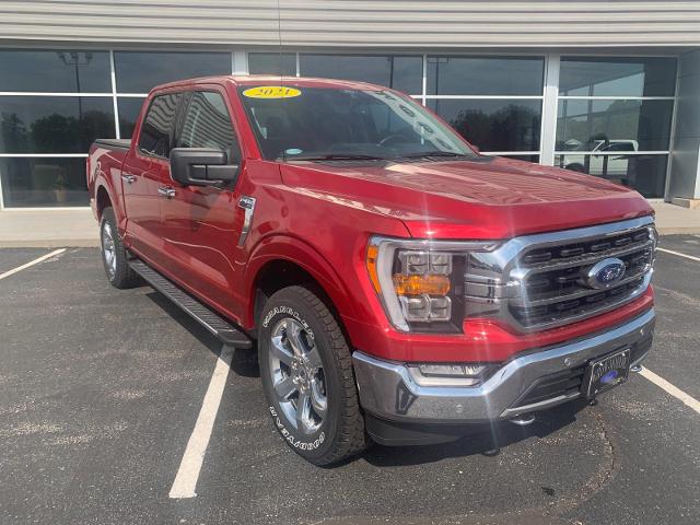 Used 2021 Ford F-150 XLT with VIN 1FTFW1E53MKD21818 for sale in Burlington, KS