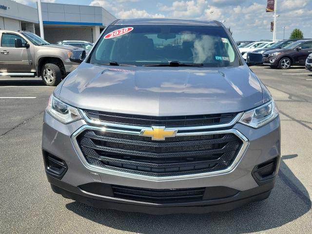 Used 2020 Chevrolet Traverse LS with VIN 1GNEVFKW9LJ314067 for sale in Washington, PA