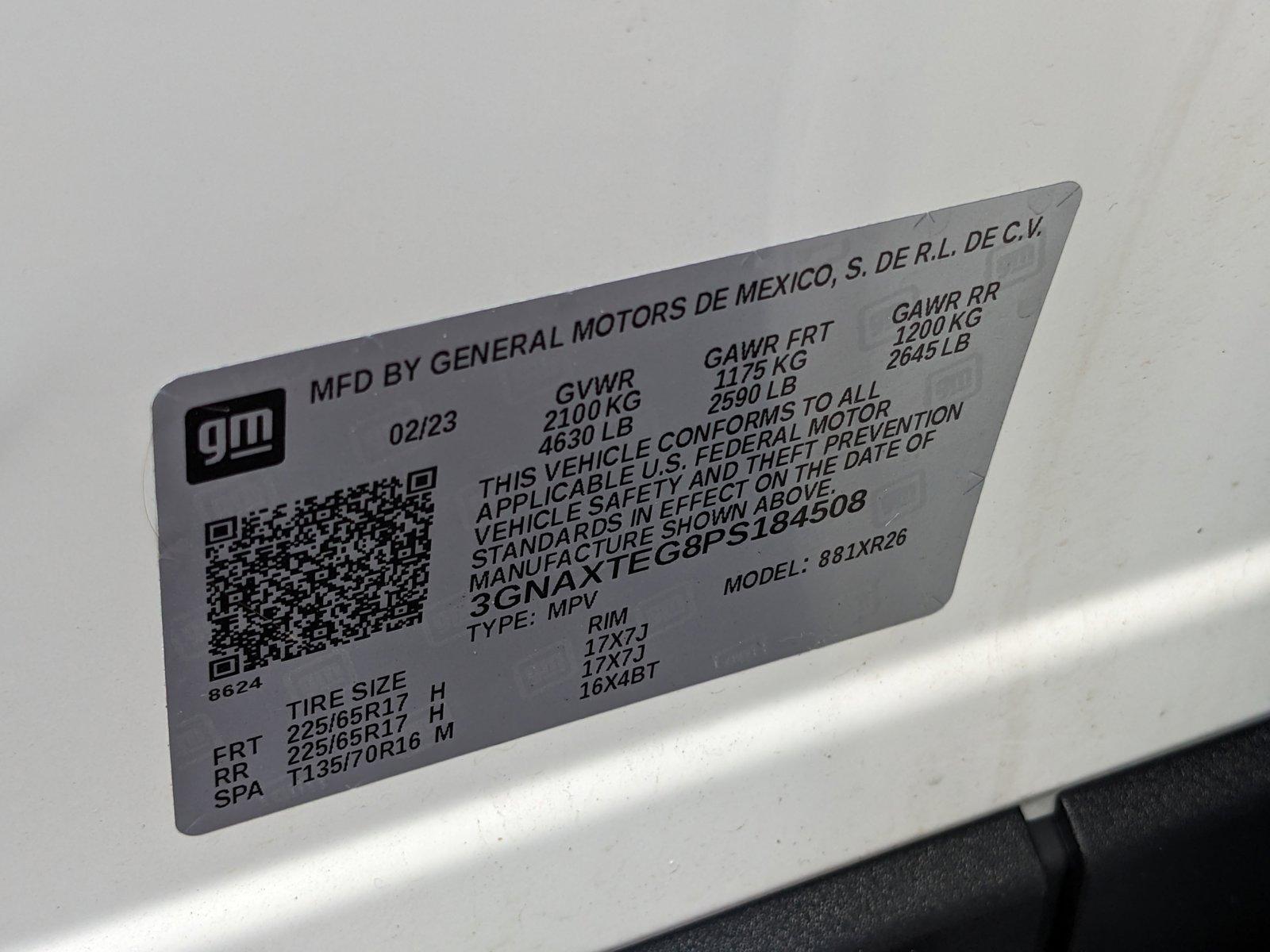 2023 Chevrolet Equinox Vehicle Photo in GOLDEN, CO 80401-3850