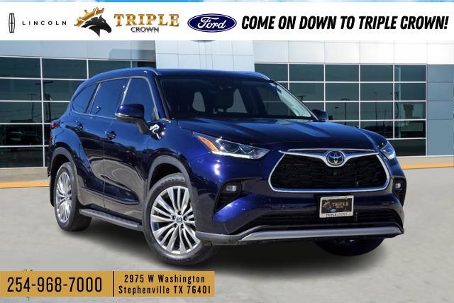 2022 Toyota Highlander Vehicle Photo in STEPHENVILLE, TX 76401-3713