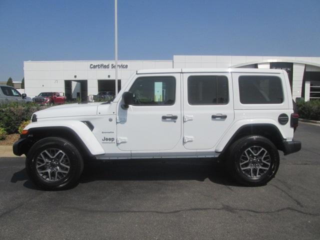 Used 2024 Jeep Wrangler 4-Door Sahara with VIN 1C4PJXENXRW158798 for sale in Bentonville, AR