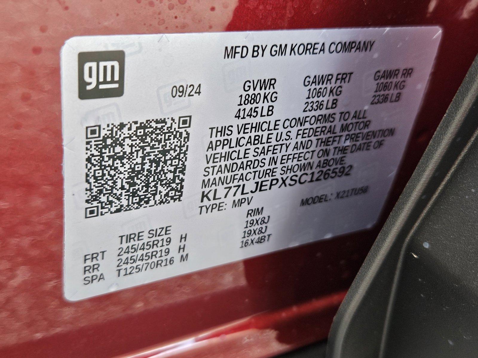 2025 Chevrolet Trax Vehicle Photo in ORLANDO, FL 32808-7998