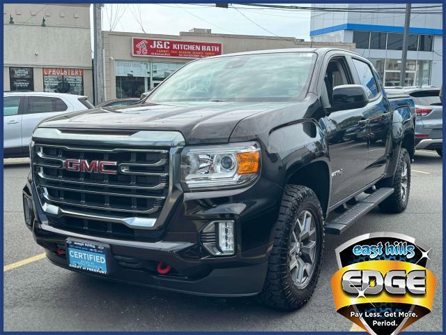 Certified 2021 GMC Canyon AT4 with VIN 1GTG6FEN0M1250746 for sale in Freeport, NY