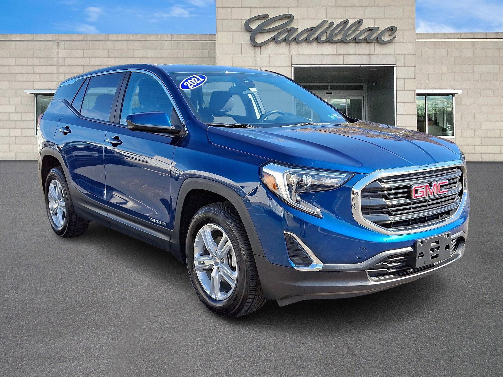 Used 2021 GMC Terrain SLE with VIN 3GKALTEV4ML357566 for sale in Plymouth Meeting, PA