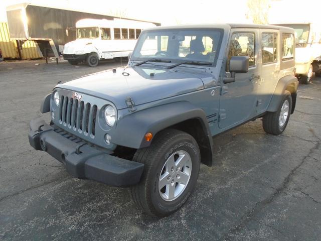 Used 2014 Jeep Wrangler Unlimited Sport with VIN 1C4BJWKG5EL137136 for sale in Durand, IL