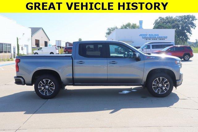 Used 2021 Chevrolet Silverado 1500 RST with VIN 3GCUYEED1MG258211 for sale in Waverly, IA