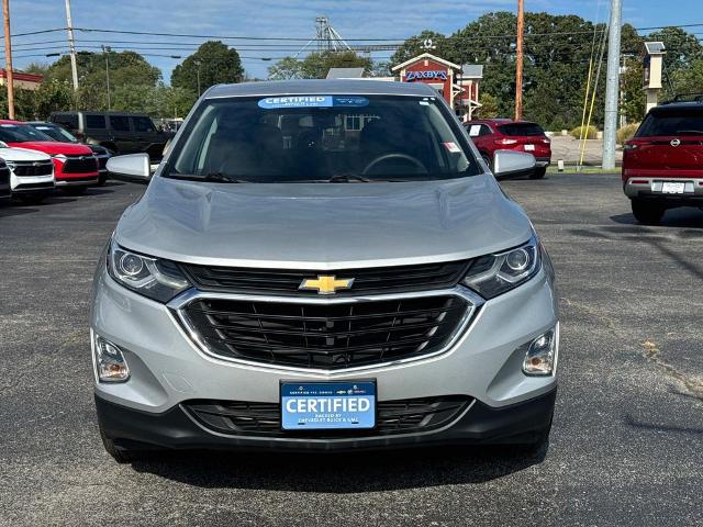 Certified 2021 Chevrolet Equinox LT with VIN 3GNAXJEV7MS162336 for sale in Lawrenceburg, TN