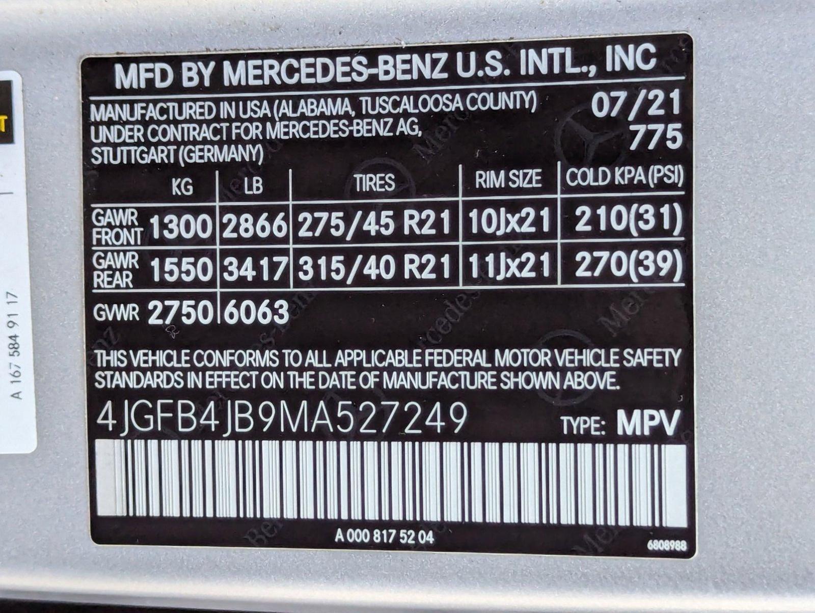 2021 Mercedes-Benz GLE Vehicle Photo in Pembroke Pines , FL 33027