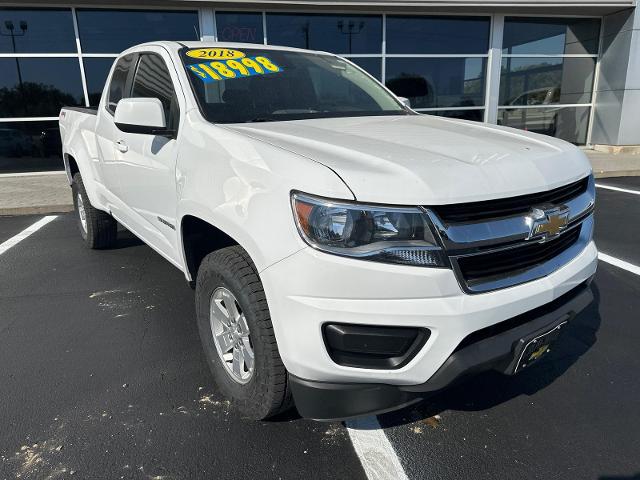 Used 2018 Chevrolet Colorado Work Truck with VIN 1GCHTBENXJ1300473 for sale in Kansas City