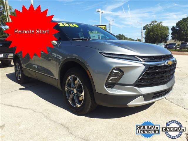 Used 2024 Chevrolet Blazer 3LT with VIN 3GNKBDRS1RS159797 for sale in Titusville, FL