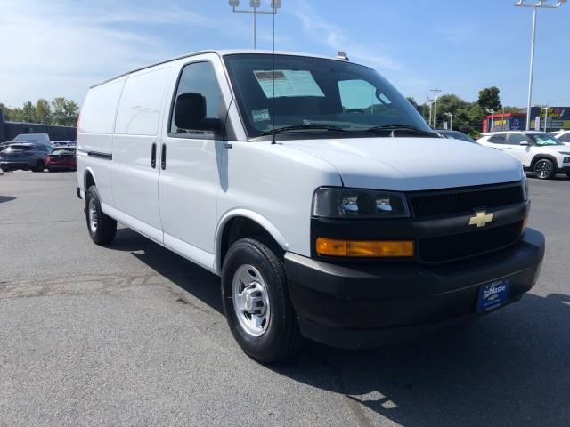 Certified 2023 Chevrolet Express Cargo Work Van with VIN 1GCWGBFP6P1175153 for sale in East Providence, RI