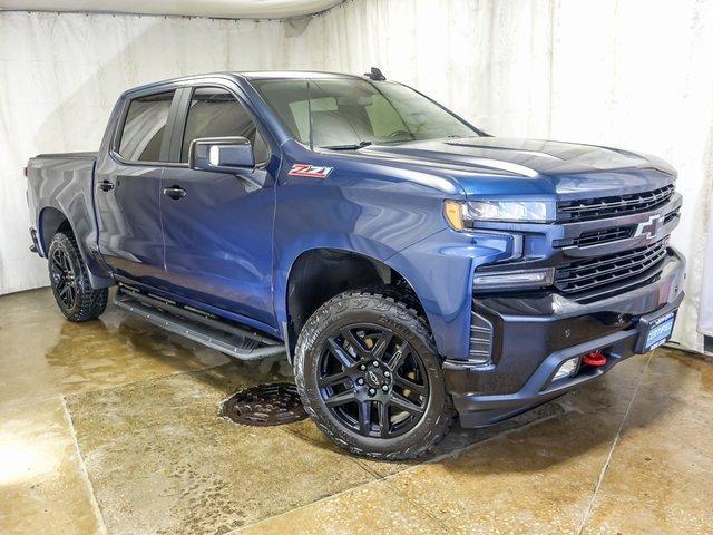 Certified 2021 Chevrolet Silverado 1500 LT Trail Boss with VIN 1GCPYFED1MZ213062 for sale in Hodgkins, IL