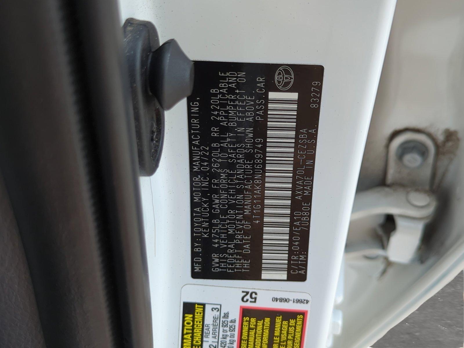 2022 Toyota Camry Vehicle Photo in Ft. Myers, FL 33907