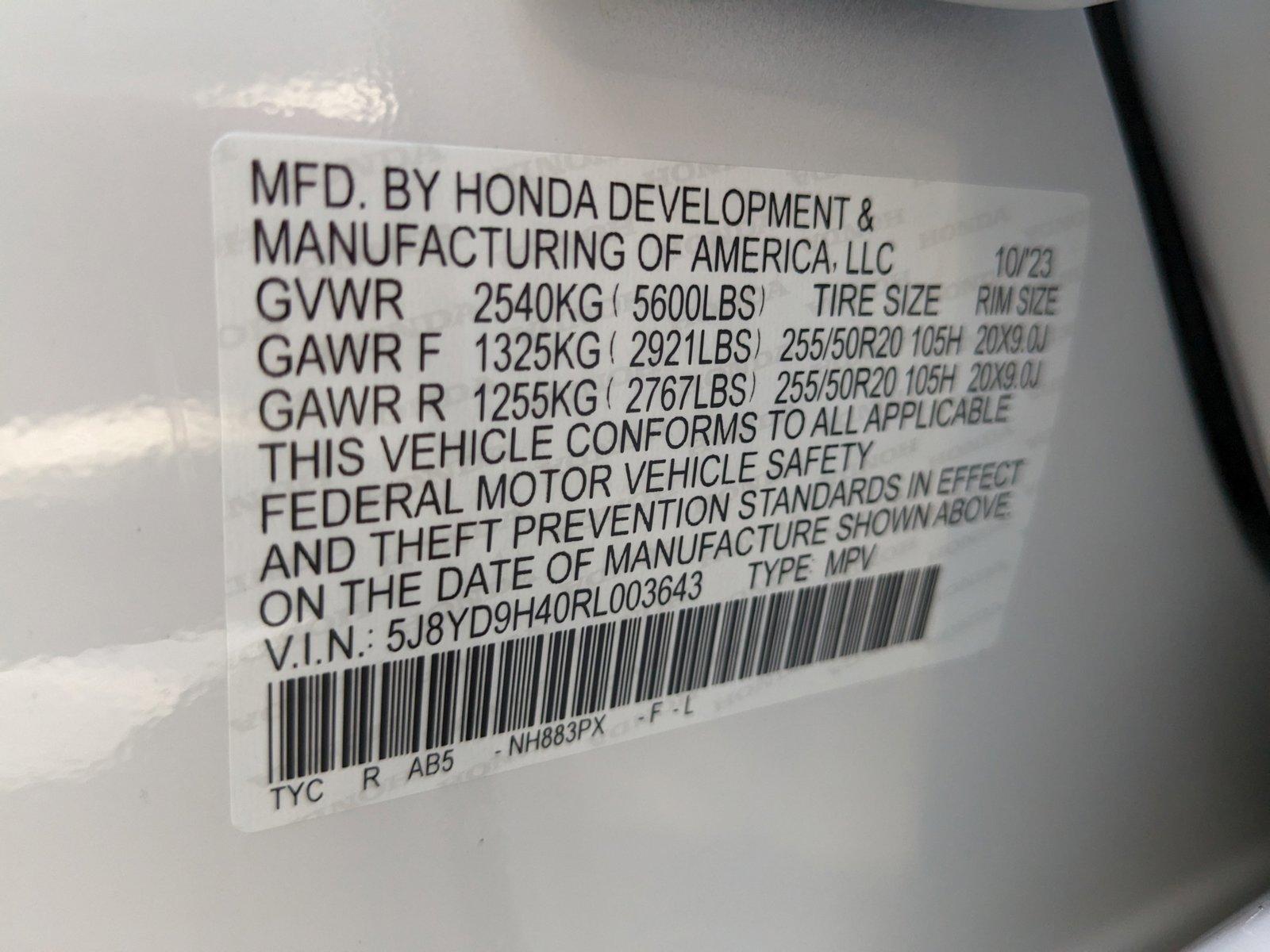 2024 Acura MDX Vehicle Photo in Sanford, FL 32771