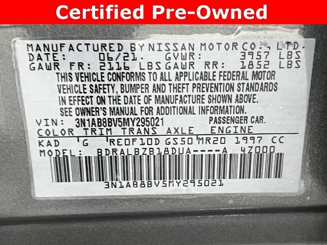 2021 Nissan Sentra Vehicle Photo in Tulsa, OK 74129