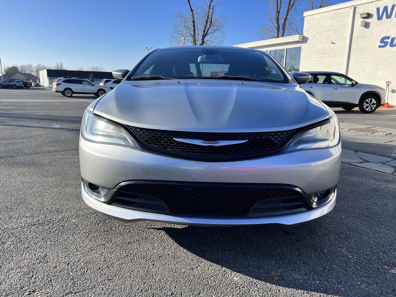 Used 2015 Chrysler 200 S with VIN 1C3CCCBB7FN608795 for sale in Logan, UT