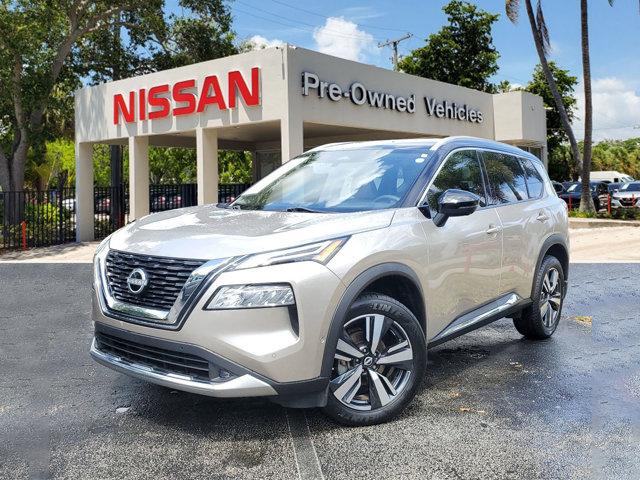 Certified 2022 Nissan Rogue Platinum with VIN JN8BT3DC6NW118665 for sale in Fort Lauderdale, FL