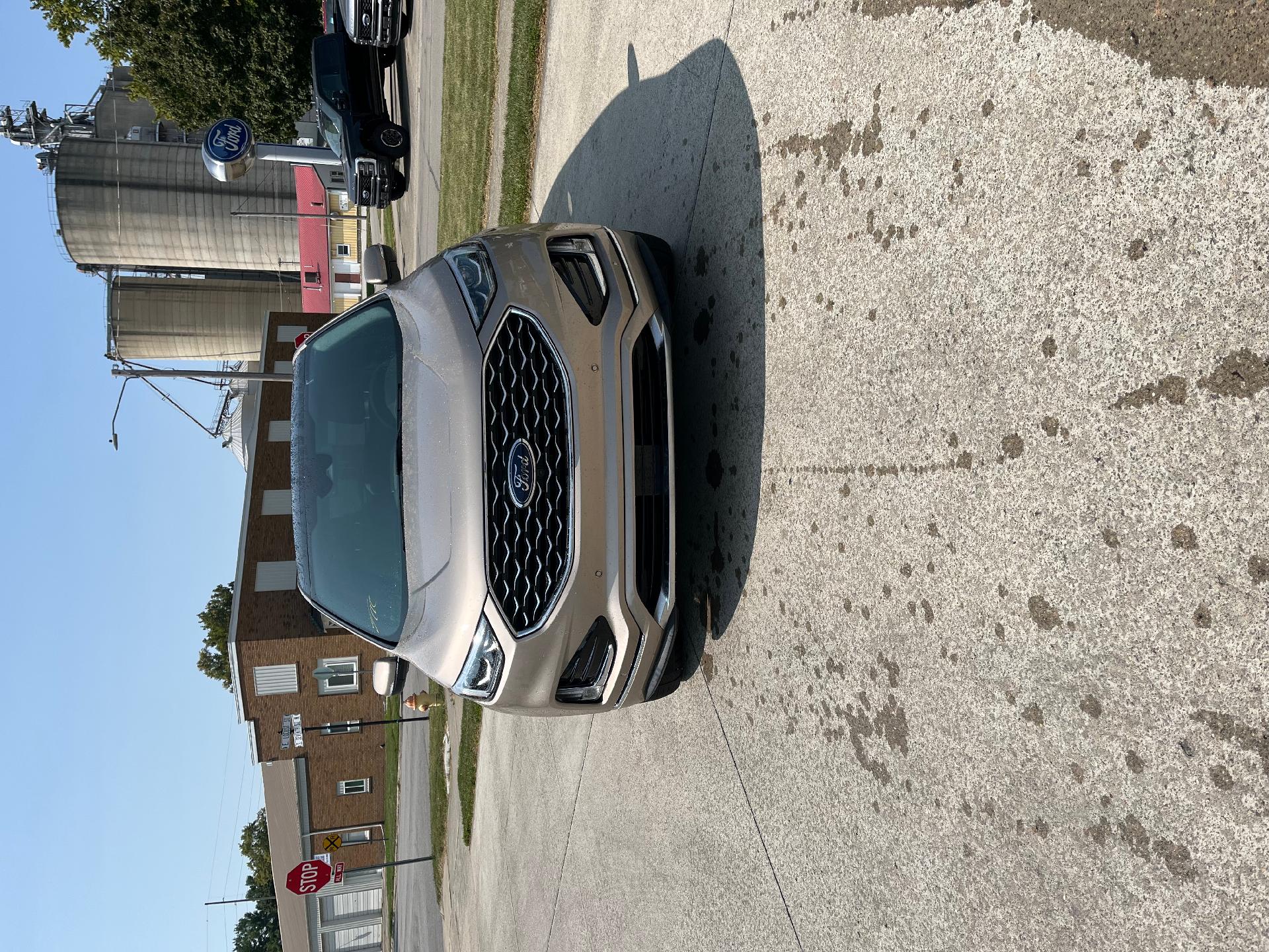 Used 2021 Ford Edge Titanium with VIN 2FMPK4K9XMBA49248 for sale in Fairbury, IL