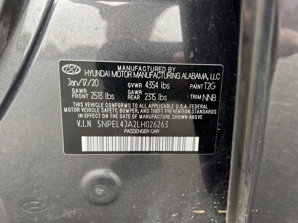 2020 Hyundai SONATA Vehicle Photo in MONROE, NC 28110-8431