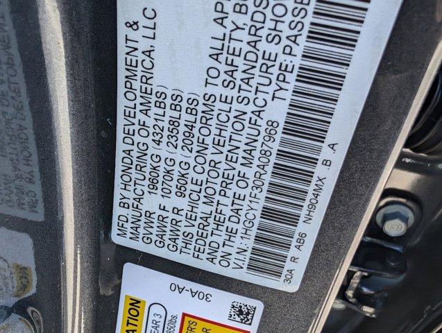 2024 Honda Accord Sedan Vehicle Photo in Greeley, CO 80634-8763