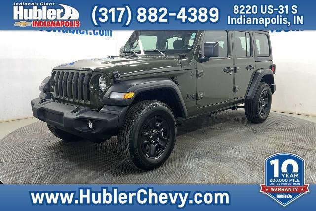 2023 Jeep Wrangler Vehicle Photo in INDIANAPOLIS, IN 46227-0991