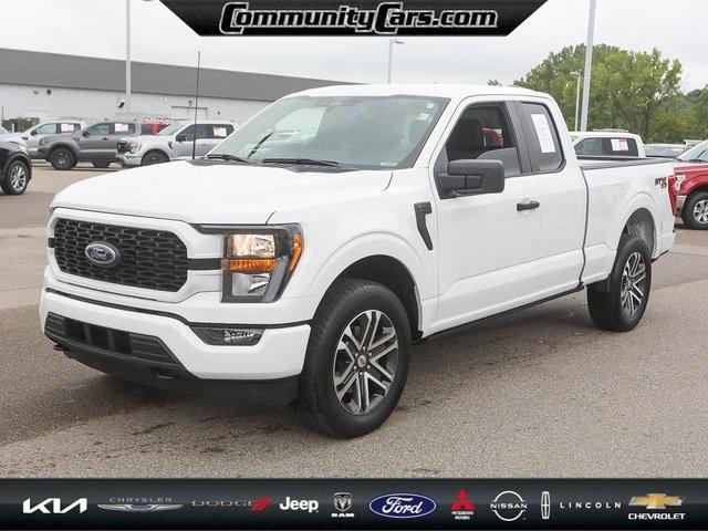 Used 2023 Ford F-150 XL with VIN 1FTEX1EP3PKD62190 for sale in Bloomington, IN