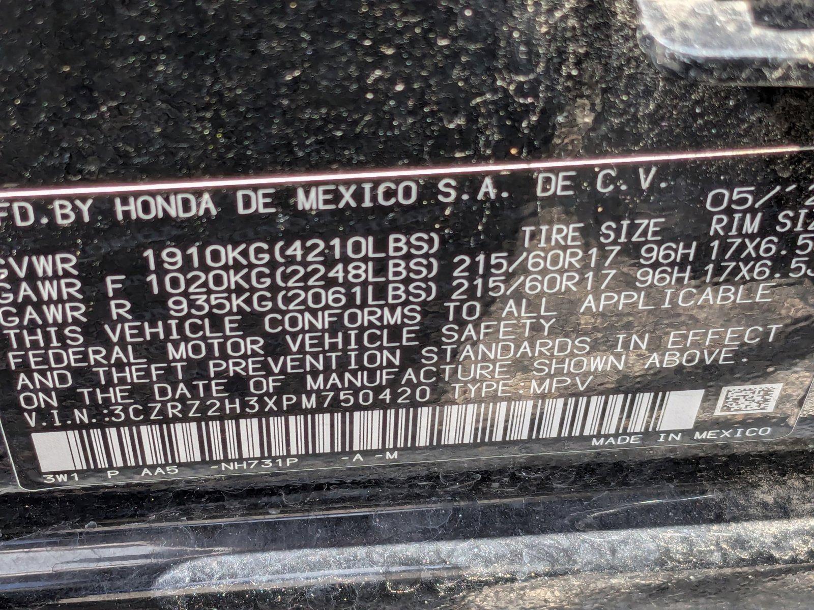 2023 Honda HR-V Vehicle Photo in Miami, FL 33015