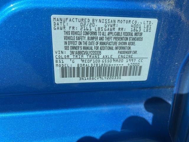 2020 Nissan Sentra Vehicle Photo in MEDINA, OH 44256-9631