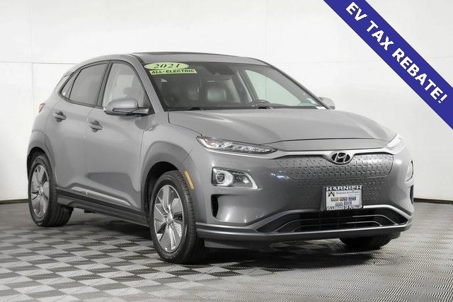 2021 Hyundai KONA Electric Vehicle Photo in Puyallup, WA 98371