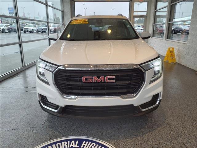 Certified 2022 GMC Terrain SLE with VIN 3GKALTEV8NL117678 for sale in Somerset, PA