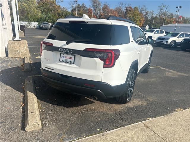 Used 2021 GMC Acadia SLE with VIN 1GKKNKLA1MZ162316 for sale in Richmond, IN