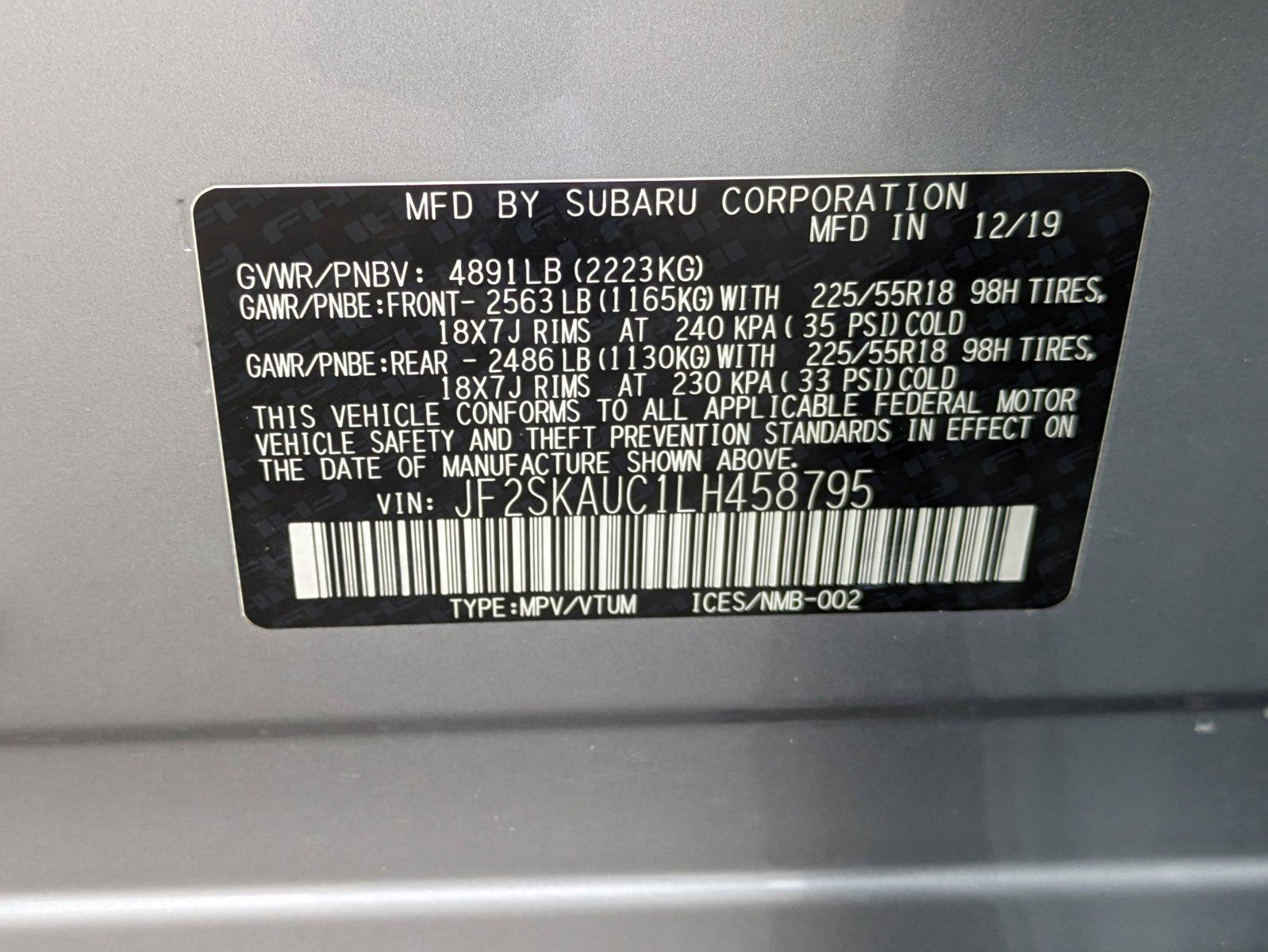 2020 Subaru Forester Vehicle Photo in Jacksonville, FL 32244