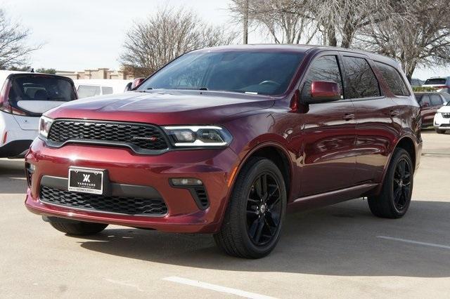 Used 2021 Dodge Durango GT with VIN 1C4RDJDGXMC662553 for sale in Hughes Springs, TX