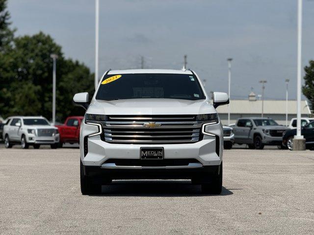 Used 2021 Chevrolet Tahoe High Country with VIN 1GNSKTKL7MR112699 for sale in Ayden, NC