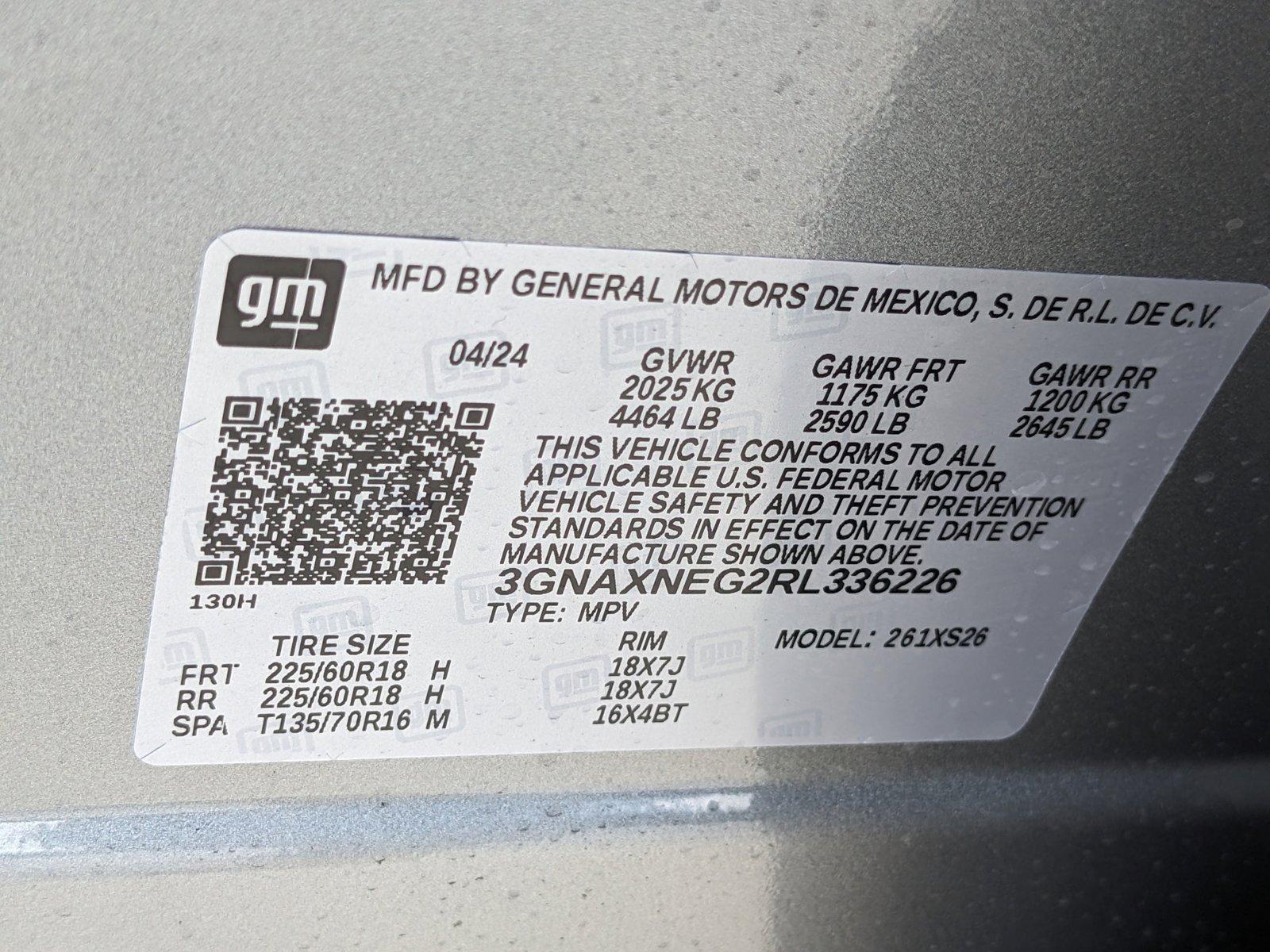 2024 Chevrolet Equinox Vehicle Photo in MIAMI, FL 33172-3015