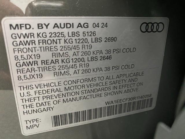 2024 Audi Q3 Vehicle Photo in Appleton, WI 54913