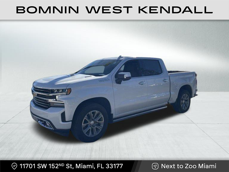 Used 2022 Chevrolet Silverado 1500 Limited High Country with VIN 3GCPWFET1NG134277 for sale in Miami, FL